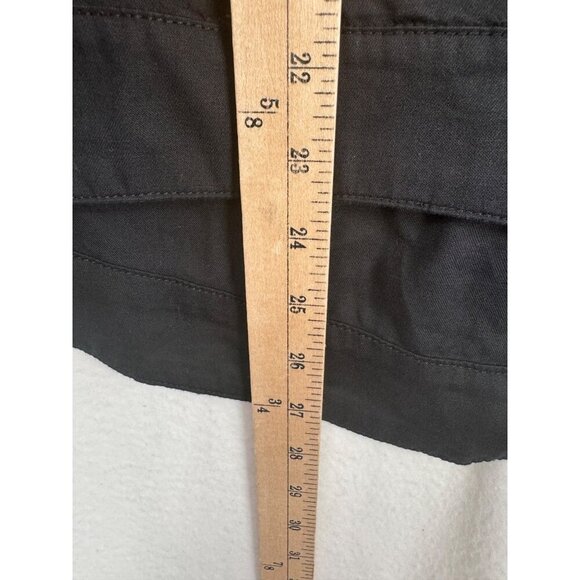 DG2 by Diane Gilman lagen look oversized button light jacket pleated sz L - Picture 7 of 10